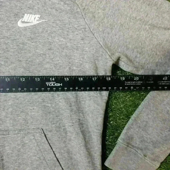 Nike Sportswear Womens Modern Tech Hoodie Size M Medium Gray Sweatshirt 4515 - Picture 7 of 7